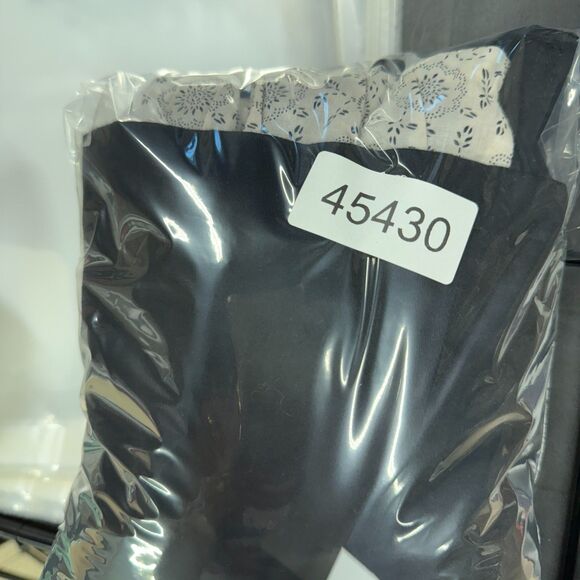 Scott Taylor Blazer Women XL Black Floral Button Up Collared 3/4 Sleeve Lined - Picture 8 of 8